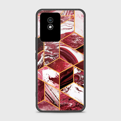 Vivo Y11 2023 Cover- O'Nation Shades of Marble Series - HQ Ultra Shine Premium Infinity Glass Soft Silicon Borders Case