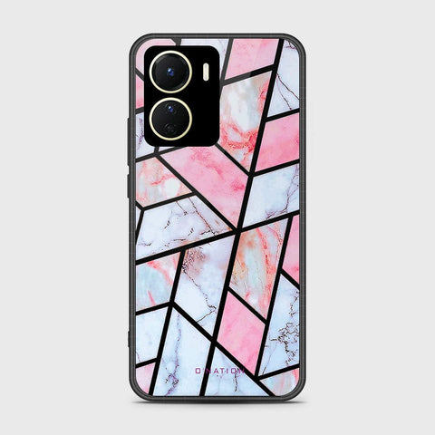 Vivo Y35 5G Cover- O'Nation Shades of Marble Series - HQ Ultra Shine Premium Infinity Glass Soft Silicon Borders Case