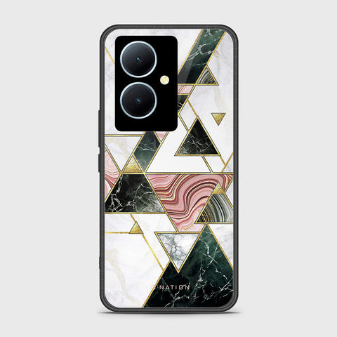 Vivo Y78 Plus 5G Cover - O'Nation Shades of Marble Series - HQ Ultra Shine Premium Infinity Glass Soft Silicon Borders Case