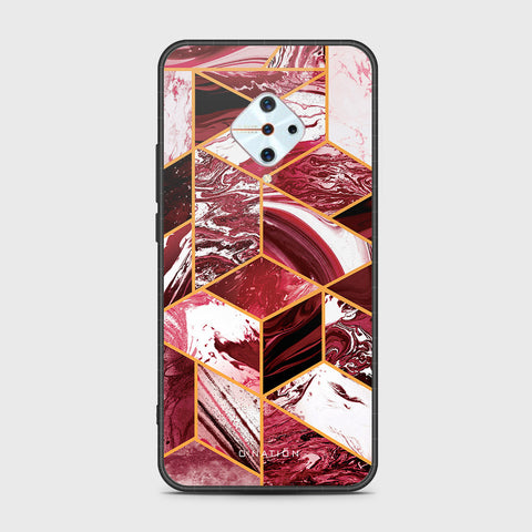 Vivo Y9s Cover- O'Nation Shades of Marble Series - HQ Ultra Shine Premium Infinity Glass Soft Silicon Borders Case