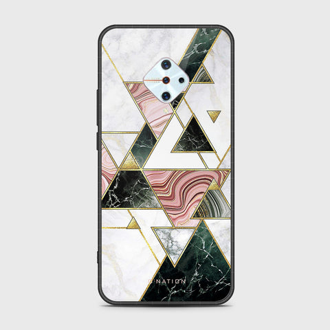 Vivo Y9s Cover- O'Nation Shades of Marble Series - HQ Ultra Shine Premium Infinity Glass Soft Silicon Borders Case