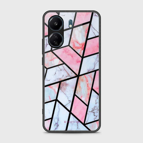 Xiaomi Poco C65 Cover- O'Nation Shades of Marble Series - HQ Ultra Shine Premium Infinity Glass Soft Silicon Borders Case