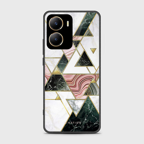 Vivo Y56 Cover- O'Nation Shades of Marble Series - HQ Ultra Shine Premium Infinity Glass Soft Silicon Borders Case