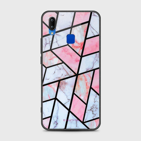 Vivo Y91i Cover- O'Nation Shades of Marble Series - HQ Ultra Shine Premium Infinity Glass Soft Silicon Borders Case