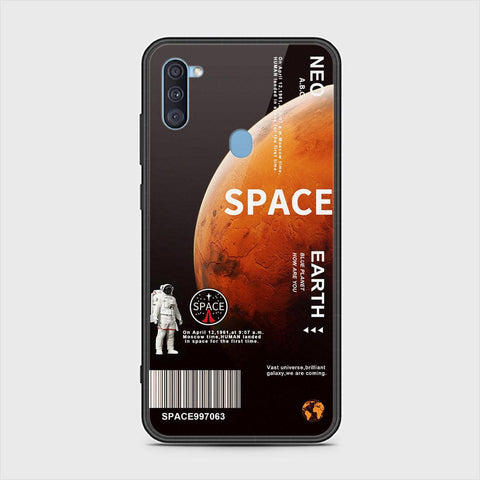 Samsung Galaxy M11 Cover - Limitless Series - HQ Ultra Shine Premium Infinity Glass Soft Silicon Borders Case