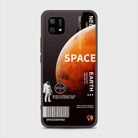 Oppo A16K Cover - Limitless Series - HQ Ultra Shine Premium Infinity Glass Soft Silicon Borders Case