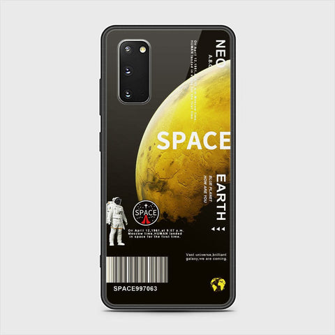 Samsung Galaxy S20 Plus Cover - Limitless Series - HQ Ultra Shine Premium Infinity Glass Soft Silicon Borders Case