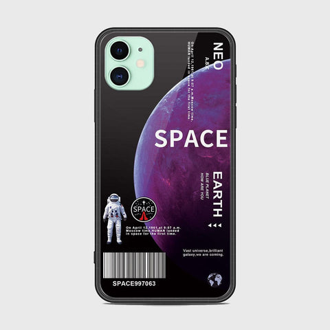 iPhone 11 Cover - Limitless Series - HQ Ultra Shine Premium Infinity Glass Soft Silicon Borders Case