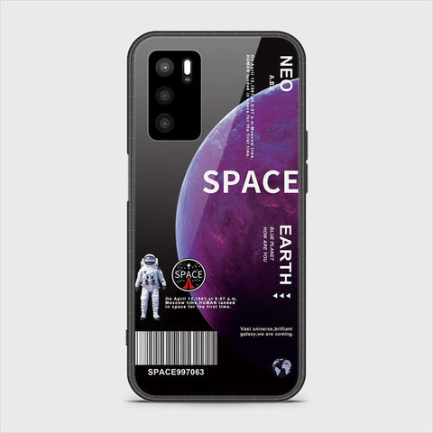 Oppo A16s Cover - Limitless Series - HQ Ultra Shine Premium Infinity Glass Soft Silicon Borders Case