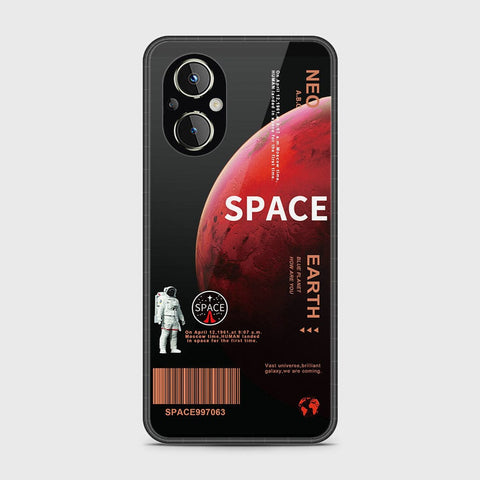 Oppo A96 5G Cover - Limitless Series - HQ Ultra Shine Premium Infinity Glass Soft Silicon Borders Case