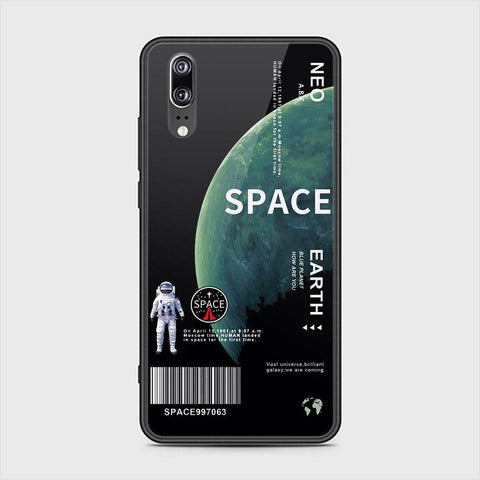 Huawei P20 Cover - Limitless Series - HQ Ultra Shine Premium Infinity Glass Soft Silicon Borders Case