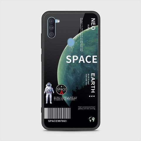 Samsung Galaxy M11 Cover - Limitless Series - HQ Ultra Shine Premium Infinity Glass Soft Silicon Borders Case