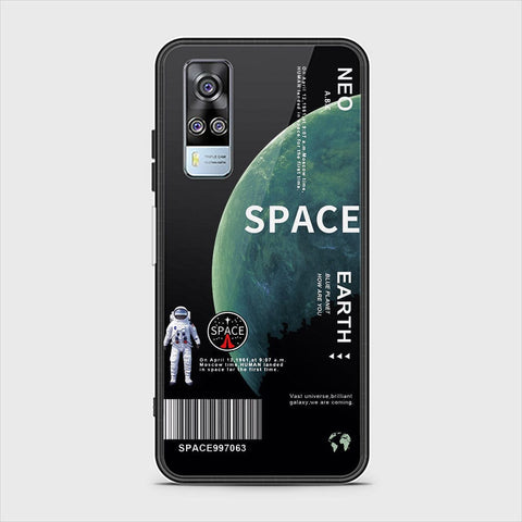 Vivo Y51 2020 Cover - Limitless Series - HQ Ultra Shine Premium Infinity Glass Soft Silicon Borders Case