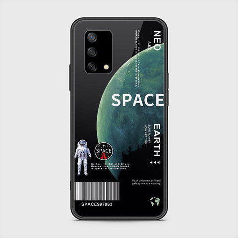 Oppo A74 Cover - Limitless Series - HQ Ultra Shine Premium Infinity Glass Soft Silicon Borders Case