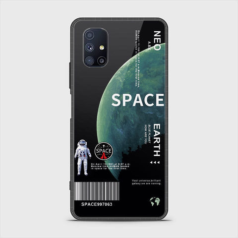 Samsung Galaxy M51 Cover - Limitless Series - HQ Ultra Shine Premium Infinity Glass Soft Silicon Borders Case