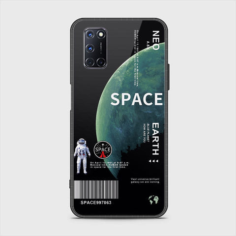 Oppo A92 Cover - Limitless Series - HQ Ultra Shine Premium Infinity Glass Soft Silicon Borders Case