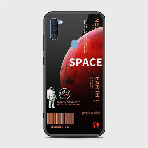 Samsung Galaxy M11 Cover - Limitless Series - HQ Ultra Shine Premium Infinity Glass Soft Silicon Borders Case