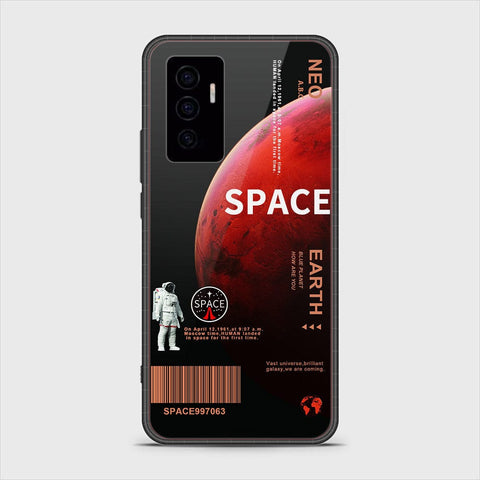 Vivo V23e Cover - Limitless Series - HQ Ultra Shine Premium Infinity Glass Soft Silicon Borders Case