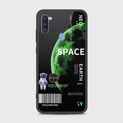 Samsung Galaxy M11 Cover - Limitless Series - HQ Ultra Shine Premium Infinity Glass Soft Silicon Borders Case