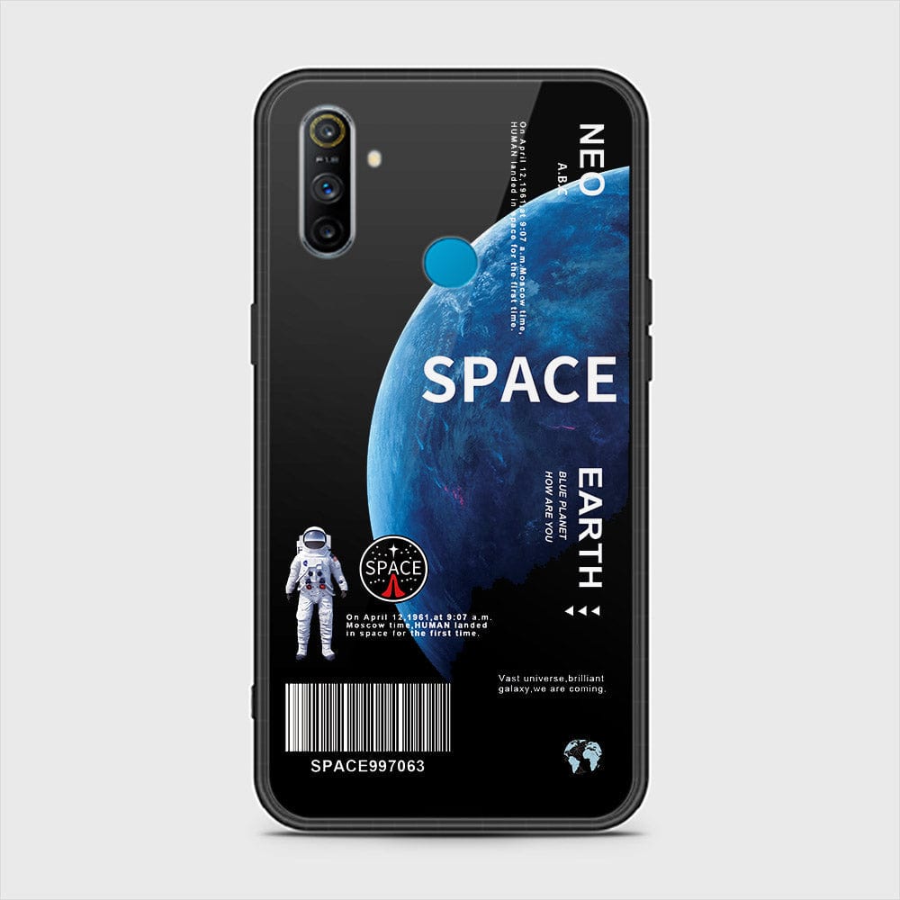 Realme C3 Cover - Limitless Series - HQ Ultra Shine Premium Infinity Glass Soft Silicon Borders Case