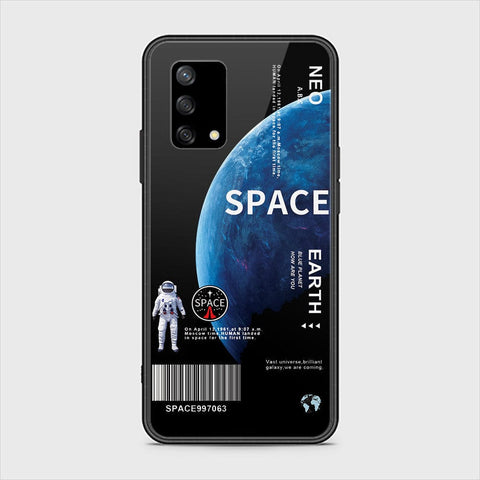 Oppo A74 Cover - Limitless Series - HQ Ultra Shine Premium Infinity Glass Soft Silicon Borders Case