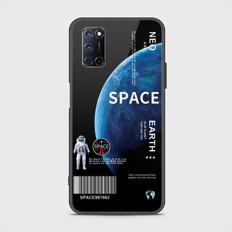 Oppo A92 Cover - Limitless Series - HQ Ultra Shine Premium Infinity Glass Soft Silicon Borders Case