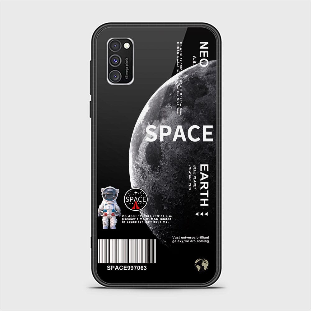 Samsung Galaxy A02s Cover - Limitless Series - HQ Ultra Shine Premium Infinity Glass Soft Silicon Borders Case