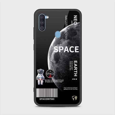 Samsung Galaxy M11 Cover - Limitless Series - HQ Ultra Shine Premium Infinity Glass Soft Silicon Borders Case