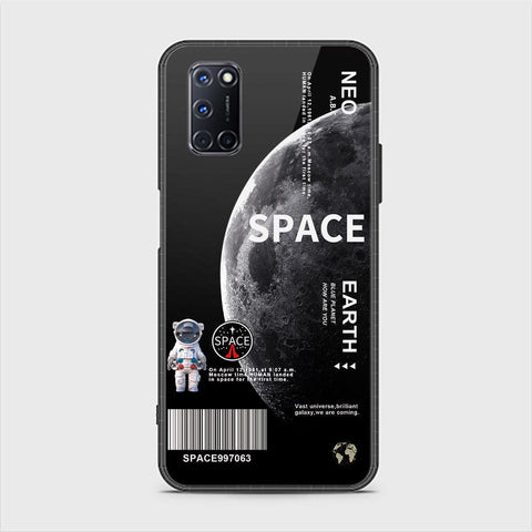 Oppo A92 Cover - Limitless Series - HQ Ultra Shine Premium Infinity Glass Soft Silicon Borders Case