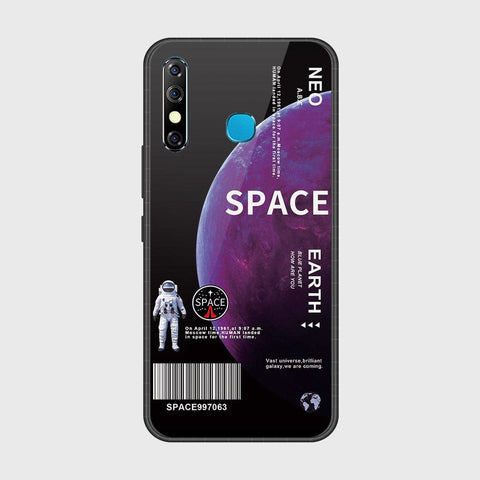 Infinix Hot 8Cover- Limitless Series - HQ Ultra Shine Premium Infinity Glass Soft Silicon Borders Case