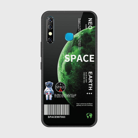 Infinix Hot 8Cover- Limitless Series - HQ Ultra Shine Premium Infinity Glass Soft Silicon Borders Case