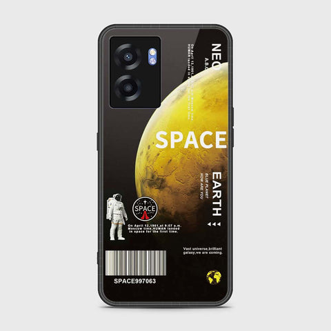 Realme Q5i Cover- Limitless Series - HQ Ultra Shine Premium Infinity Glass Soft Silicon Borders Case