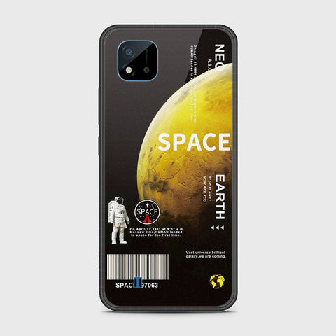 Realme C20A Cover- Limitless Series - HQ Ultra Shine Premium Infinity Glass Soft Silicon Borders Case