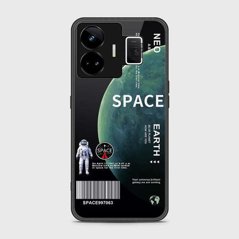 Realme GT3 Cover- Limitless Series - HQ Ultra Shine Premium Infinity Glass Soft Silicon Borders Case