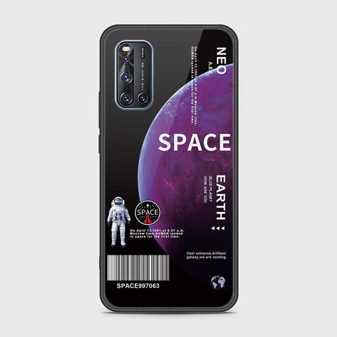 Vivo V19 Cover- Limitless Series - HQ Ultra Shine Premium Infinity Glass Soft Silicon Borders Case