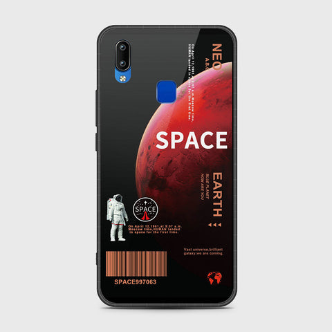 Vivo Y91i Cover- Limitless Series - HQ Ultra Shine Premium Infinity Glass Soft Silicon Borders Case