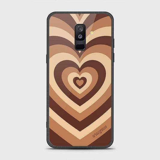 Samsung Galaxy A6 Plus 2018 Cover- O'Nation Heartbeat Series - HQ Ultra Shine Premium Infinity Glass Soft Silicon Borders Case