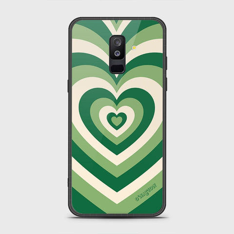 Samsung Galaxy A6 Plus 2018 Cover- O'Nation Heartbeat Series - HQ Ultra Shine Premium Infinity Glass Soft Silicon Borders Case