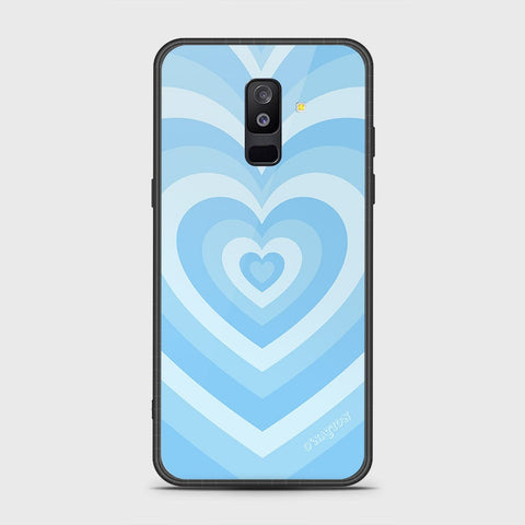 Samsung Galaxy A6 Plus 2018 Cover- O'Nation Heartbeat Series - HQ Ultra Shine Premium Infinity Glass Soft Silicon Borders Case