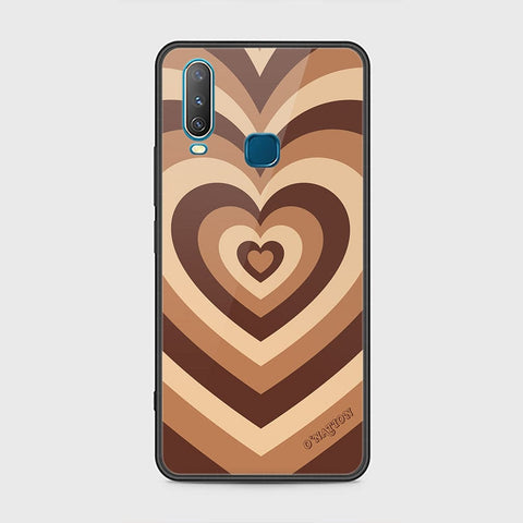 Vivo Y12 Cover - O'Nation Heartbeat Series - HQ Ultra Shine Premium Infinity Glass Soft Silicon Borders Case