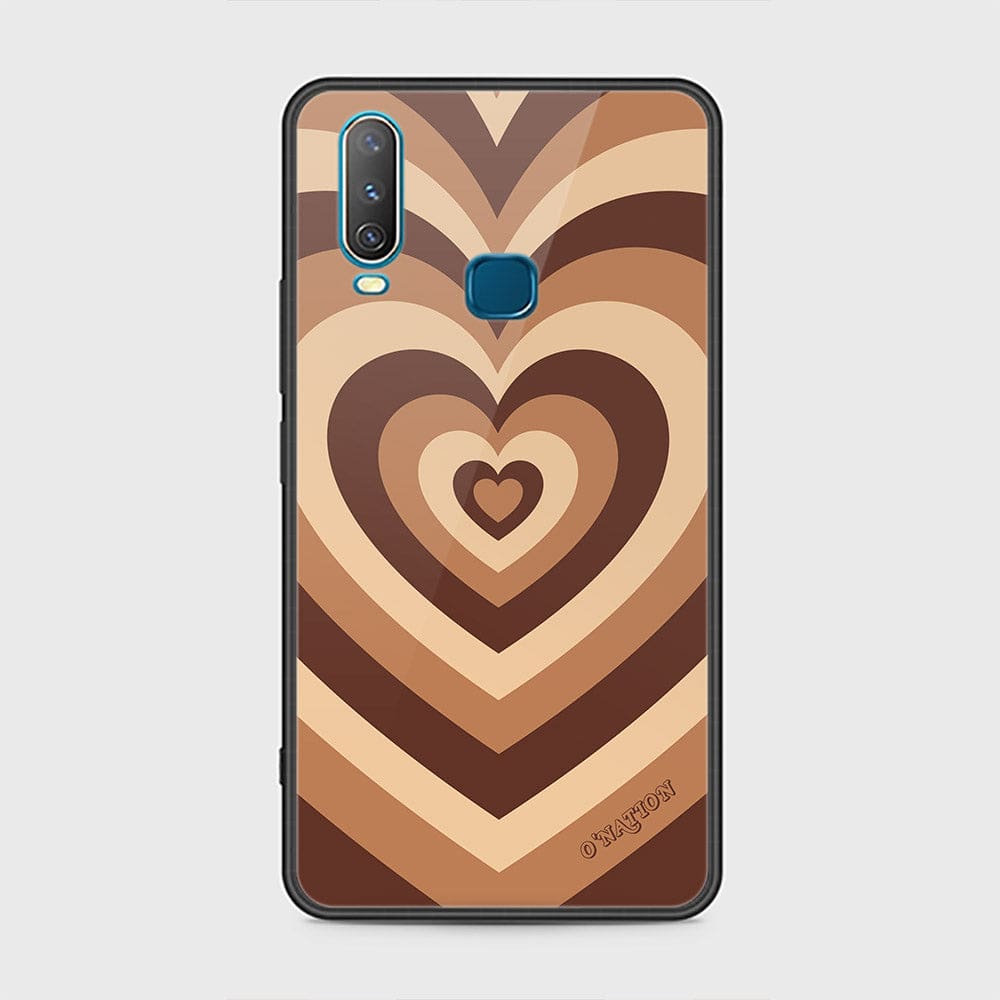 Vivo Y15 Cover - O'Nation Heartbeat Series - HQ Ultra Shine Premium Infinity Glass Soft Silicon Borders Case