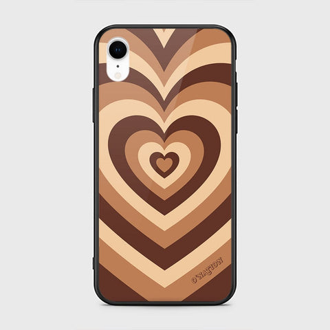 iPhone XR Cover - O'Nation Heartbeat Series - HQ Ultra Shine Premium Infinity Glass Soft Silicon Borders Case