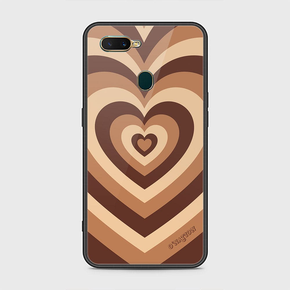 Oppo A12s Cover - O'Nation Heartbeat Series - HQ Ultra Shine Premium Infinity Glass Soft Silicon Borders Case