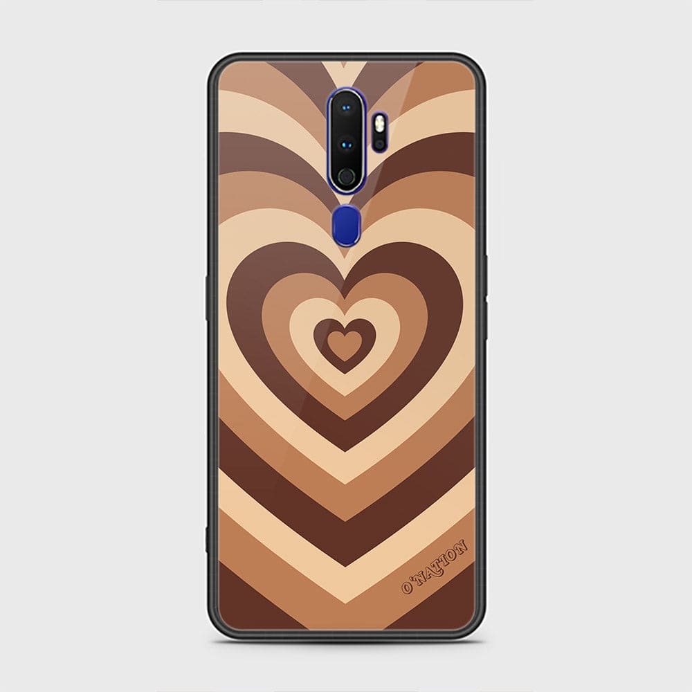 Oppo A5 2020 Cover - O'Nation Heartbeat Series - HQ Ultra Shine Premium Infinity Glass Soft Silicon Borders Case