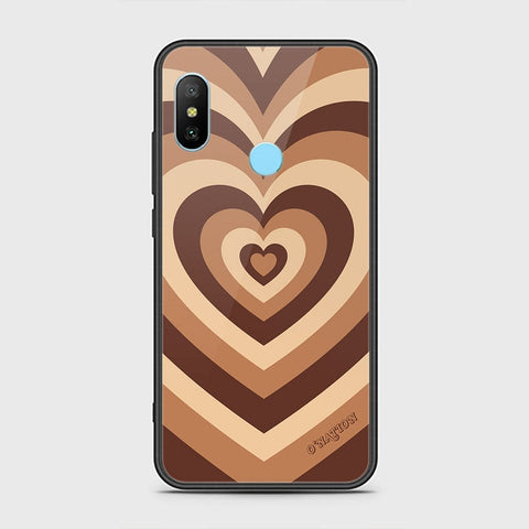 Redmi 6 Pro Cover - O'Nation Heartbeat Series - HQ Ultra Shine Premium Infinity Glass Soft Silicon Borders Case