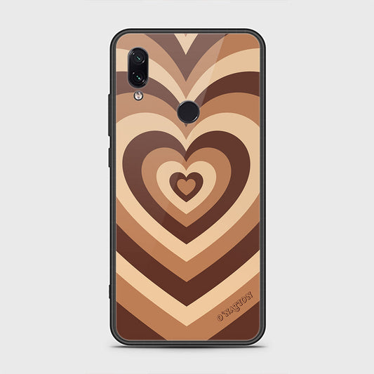 Xiaomi Redmi Note 7 Cover - O'Nation Heartbeat Series - HQ Ultra Shine Premium Infinity Glass Soft Silicon Borders Case