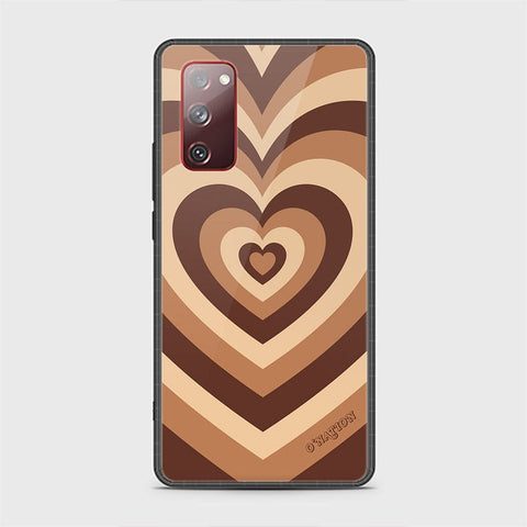 Samsung Galaxy S20 FE Cover - O'Nation Heartbeat Series - HQ Ultra Shine Premium Infinity Glass Soft Silicon Borders Case