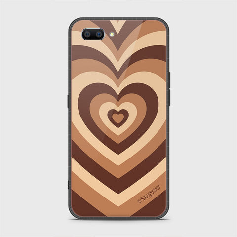 Realme C1 Cover - O'Nation Heartbeat Series - HQ Ultra Shine Premium Infinity Glass Soft Silicon Borders Case