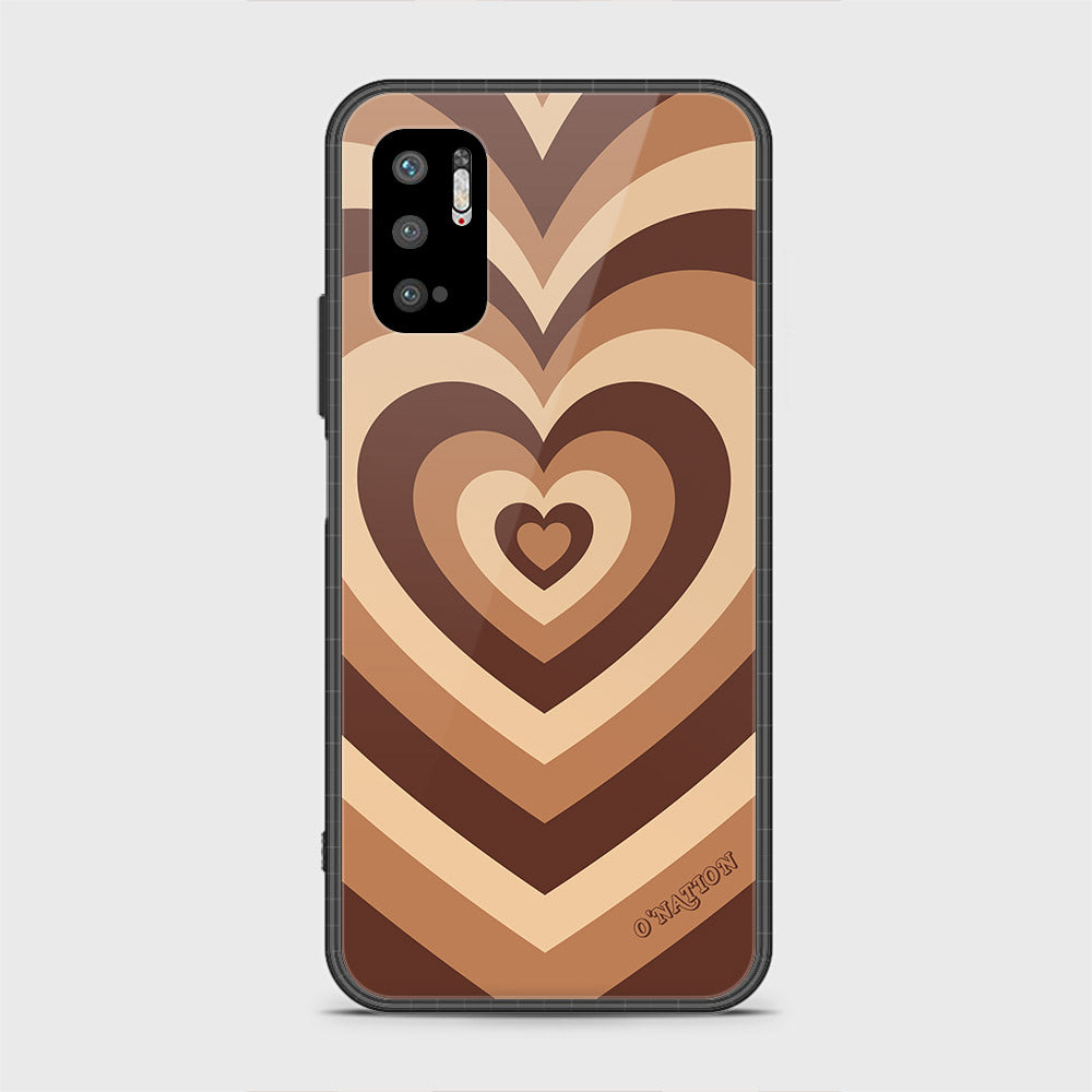 Xiaomi Redmi Note 10 5G Cover - O'Nation Heartbeat Series - HQ Ultra Shine Premium Infinity Glass Soft Silicon Borders Case