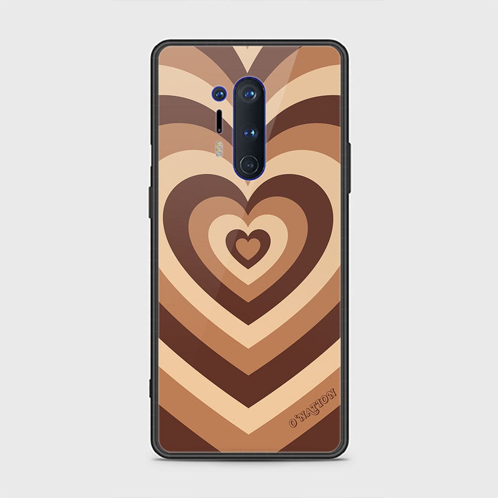 OnePlus 8 Pro Cover - O'Nation Heartbeat Series - HQ Ultra Shine Premium Infinity Glass Soft Silicon Borders Case